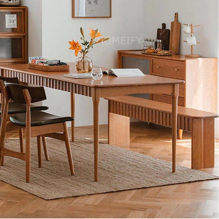 CAYDEN Solid Wood Bench