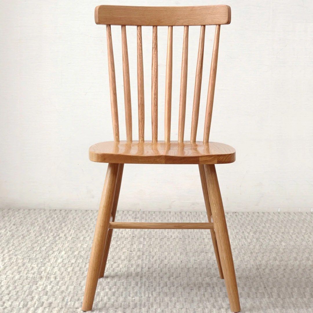 MAUL Stacking Solid Wood Dining Chair