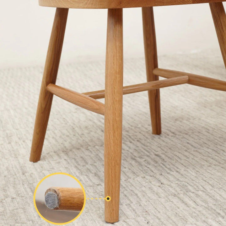 MAUL Stacking Solid Wood Dining Chair
