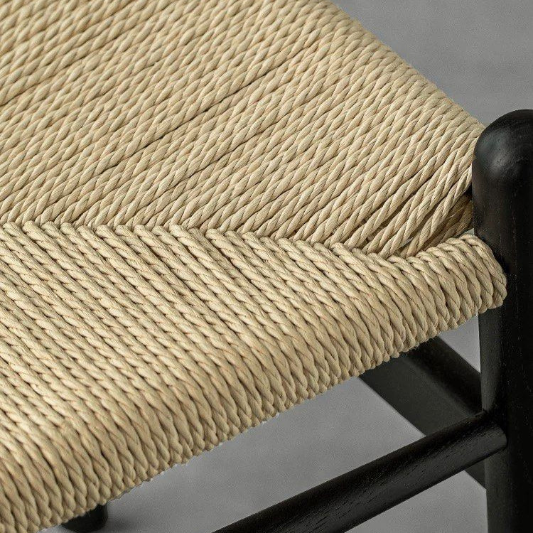 HAMMOND Solid Wood Wishbone Dining Chair
