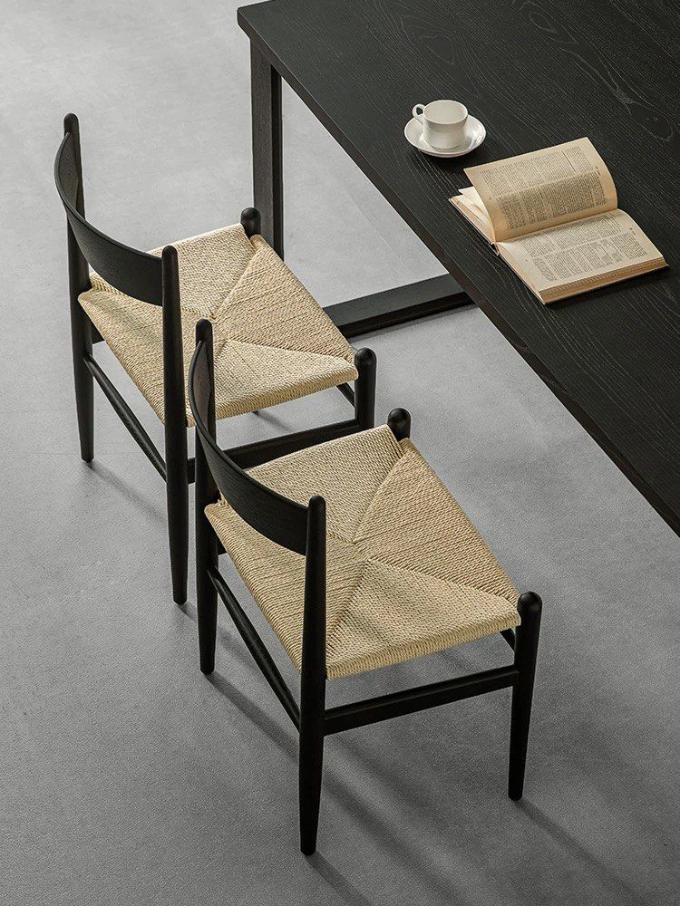 HAMMOND Solid Wood Wishbone Dining Chair
