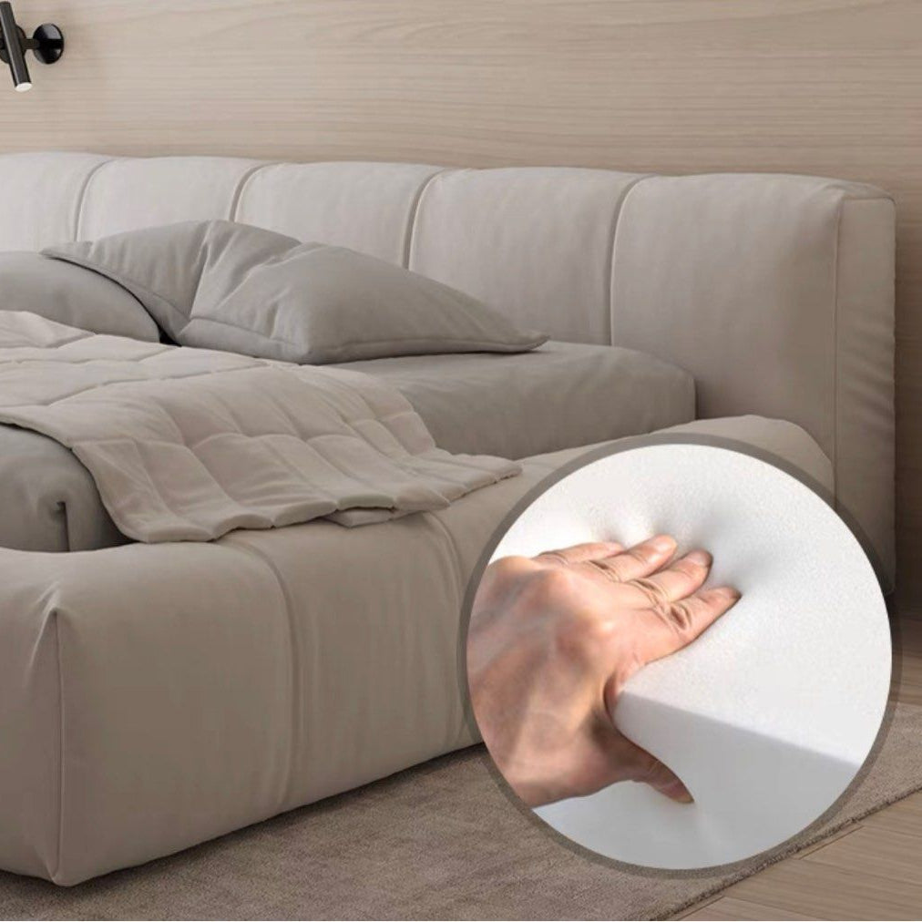 FINSERE Modern Velvet Bedframe