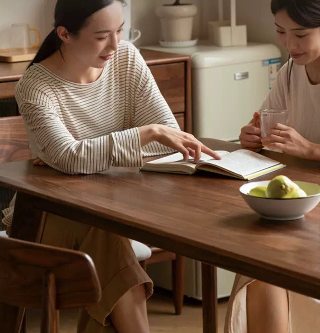 DELGADO Solid Wood Dining Table