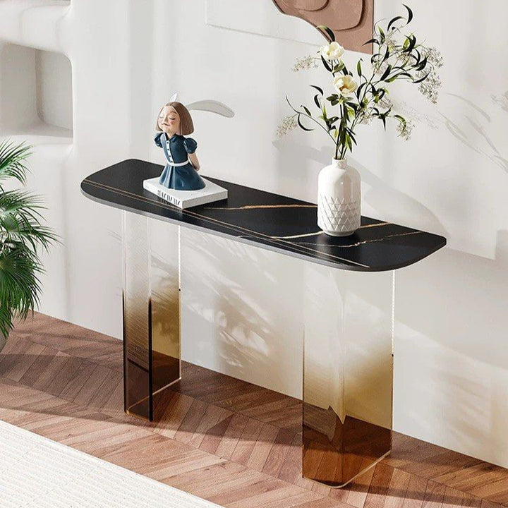 TAMRIN Modern Acrylic Console Table