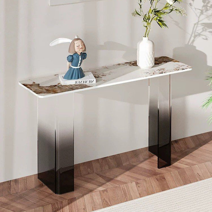 TAMRIN Modern Acrylic Console Table