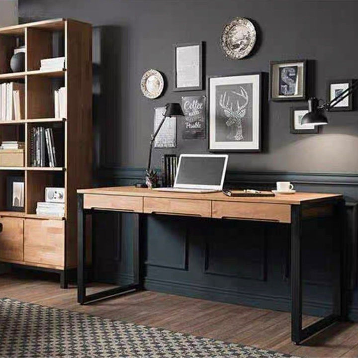 PHOEBE Solid Wood Desk
