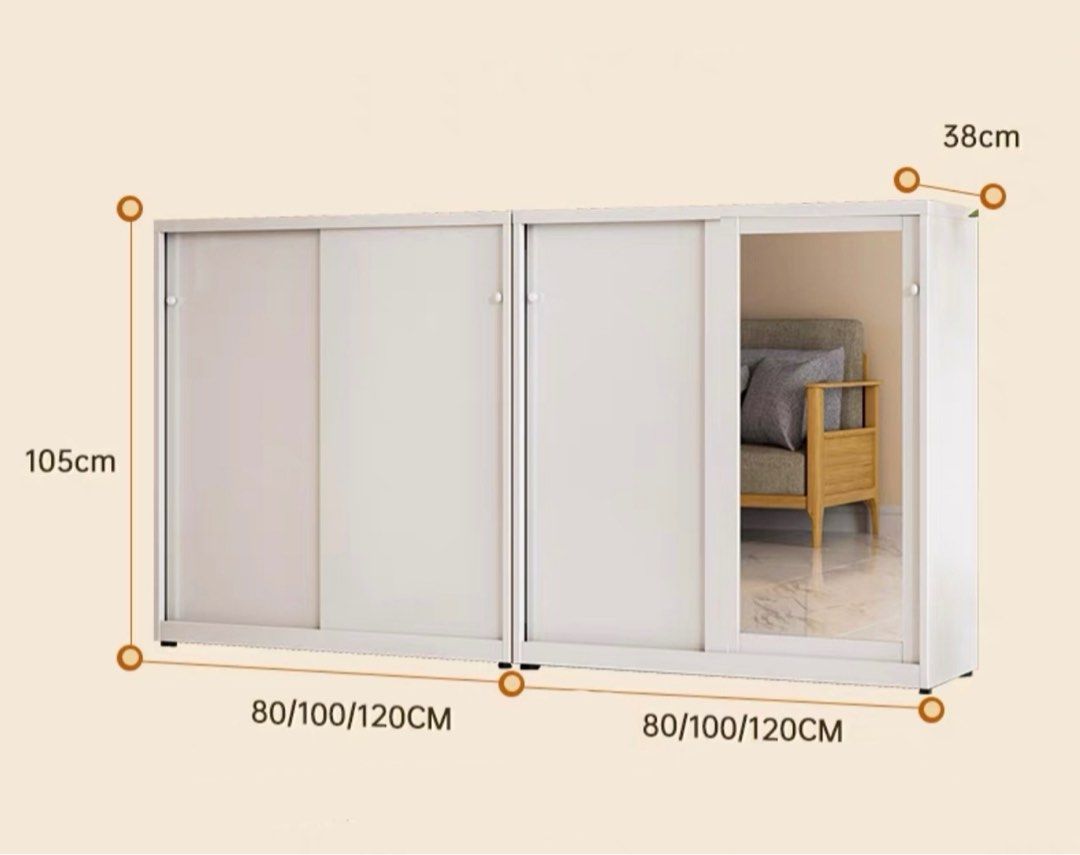 FOZA Modern Shoe Cabinet