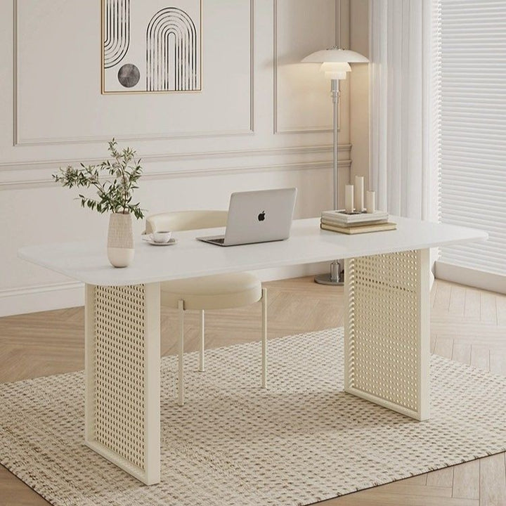 FELIXION Modern Sintered Stone Study Table