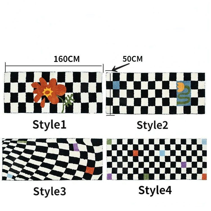 LUKA Checkerboard Area Rug