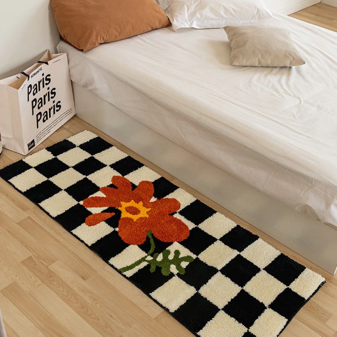 LUKA Checkerboard Area Rug