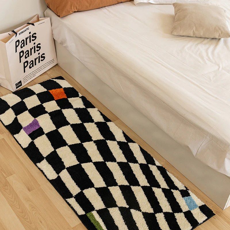 LUKA Checkerboard Area Rug