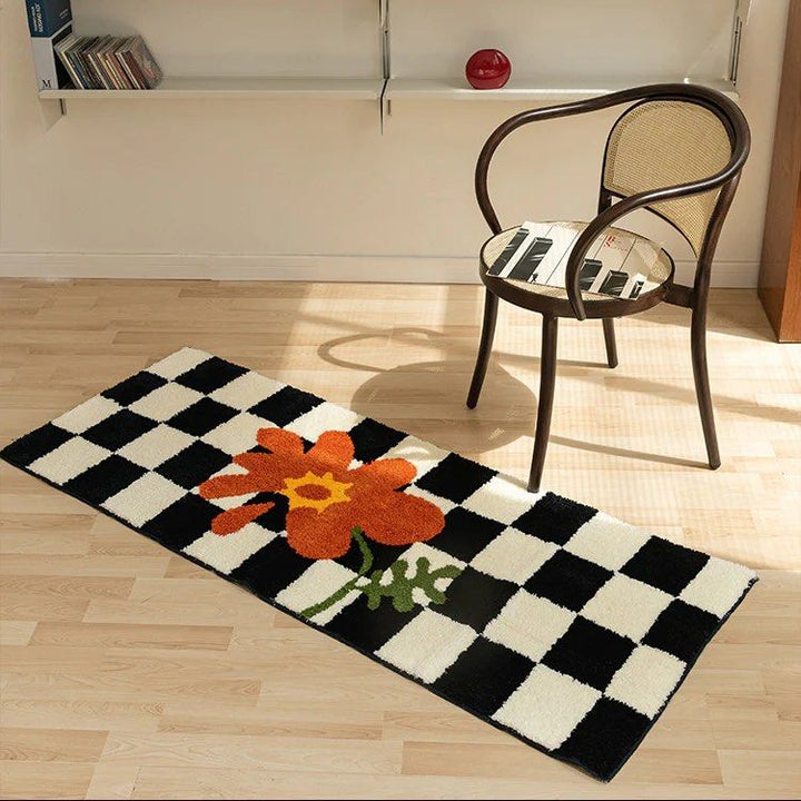 LUKA Checkerboard Area Rug