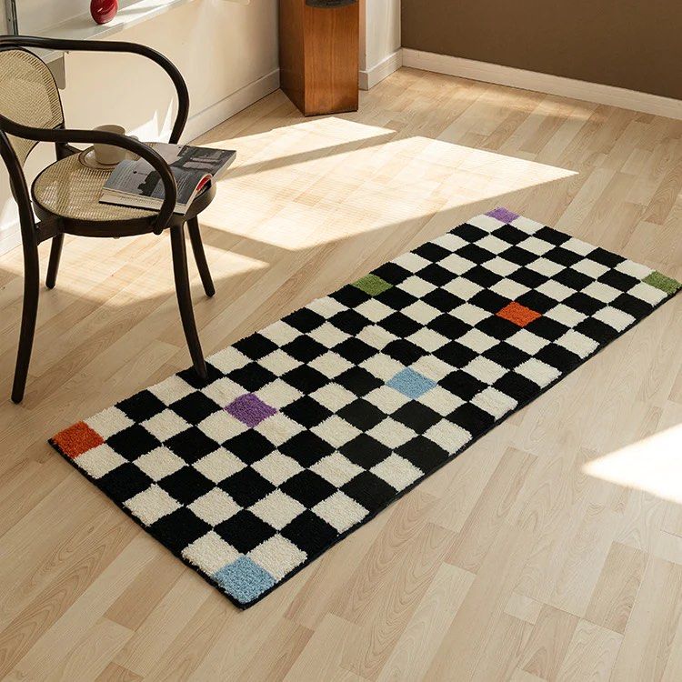 LUKA Checkerboard Area Rug