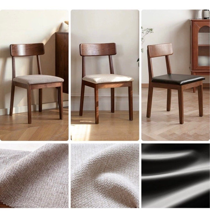 ROTH Modern Walnut Dining Chair