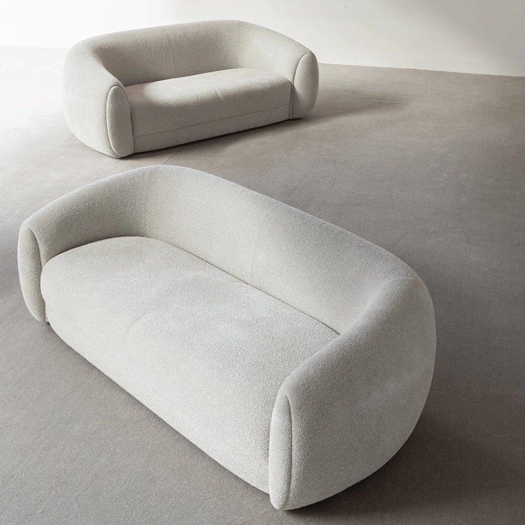 FRENO Modern Boucle Sofa