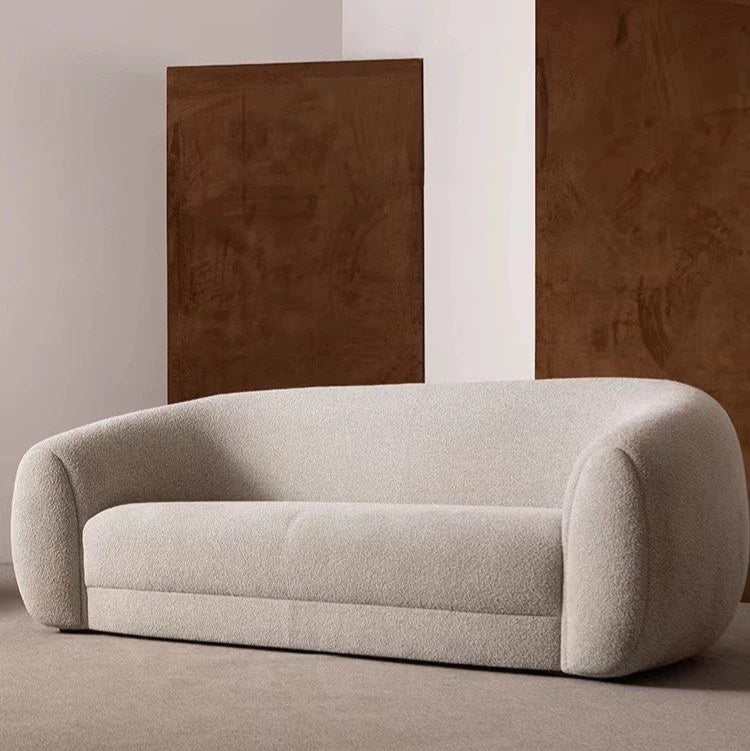 FRENO Modern Boucle Sofa