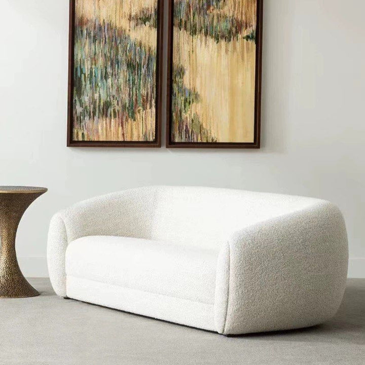 FRENO Modern Boucle Sofa