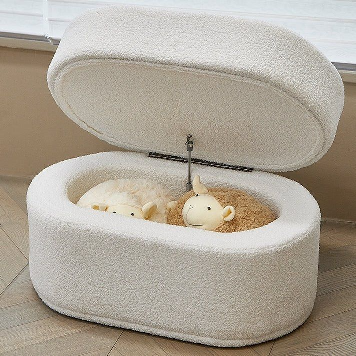 CRAWFORD Modern Storage Ottoman