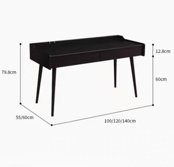 GAEN Modern Solid Wood Desk