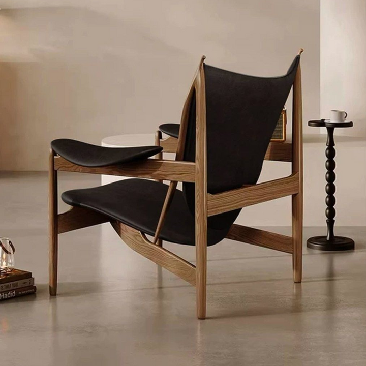 LUTHOR Modern Leather Lounge Chair