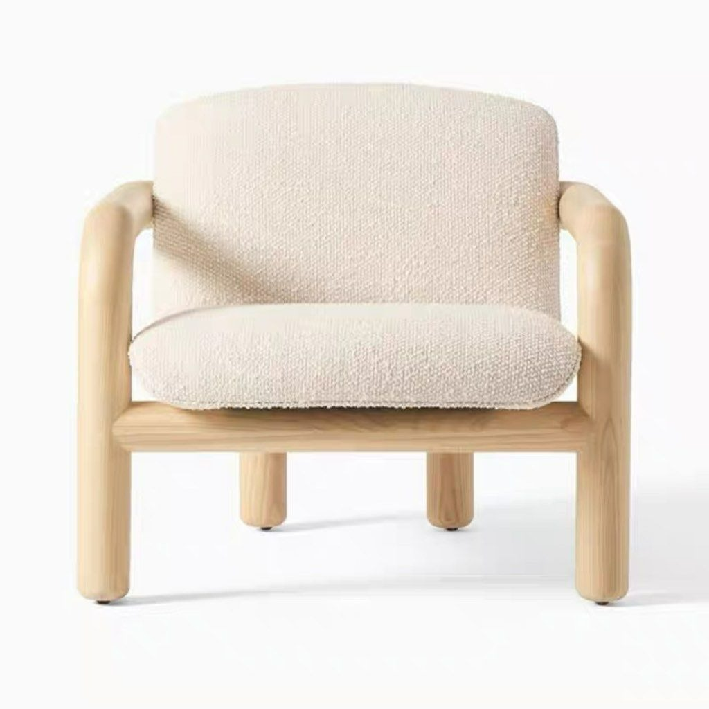 JACKSON Japandi Fabric Leisure Lounge Chair