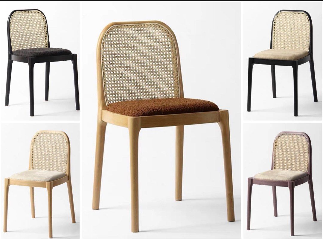 EMIKO Modern Rattan Dining Chair
