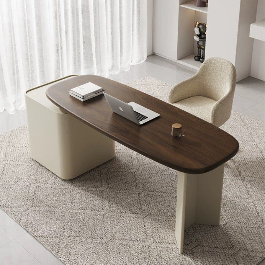 JARVIS Modern Walnut Study Desk