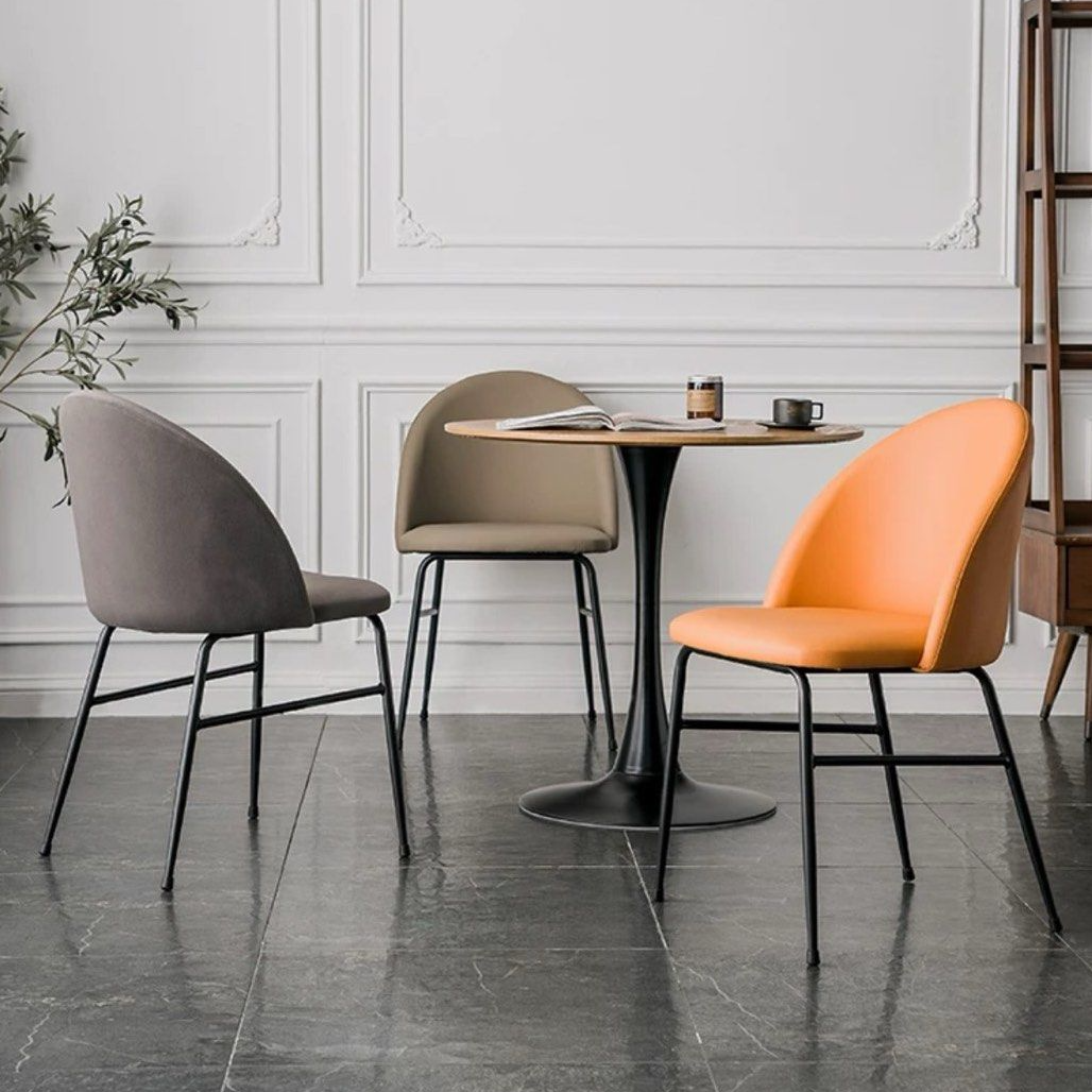 ALBERT Modern Leather Dining Chair