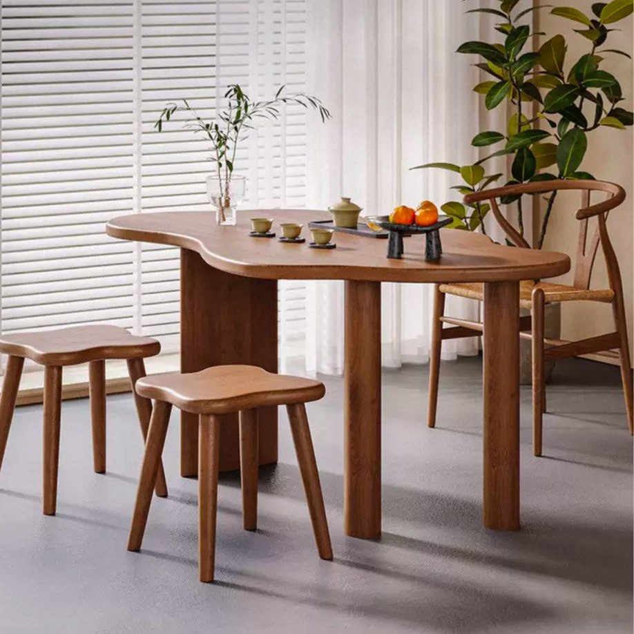 KALFON Wabi Sabi Solid Wood Dining Table