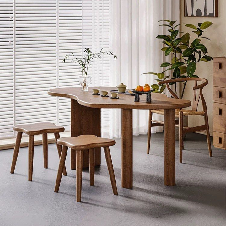 KALFON Wabi Sabi Solid Wood Dining Table