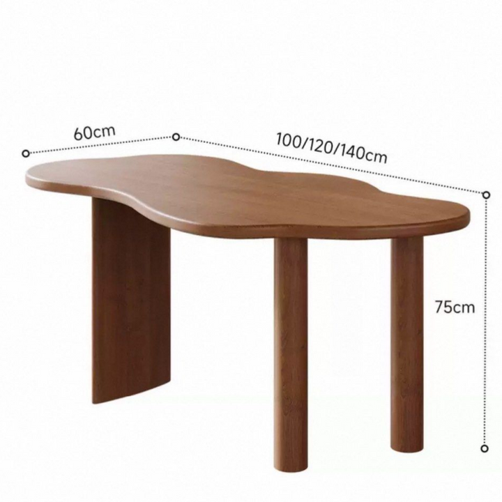 KALFON Wabi Sabi Solid Wood Dining Table