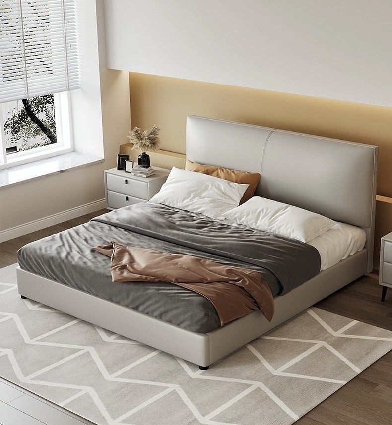 GEIZA Modern Fabric Bed