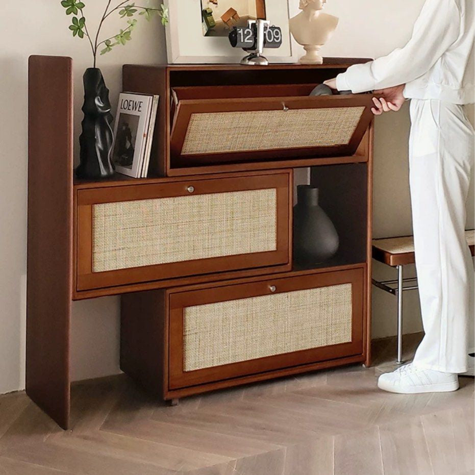GENEVE Modern Extendable Shoe Cabinet