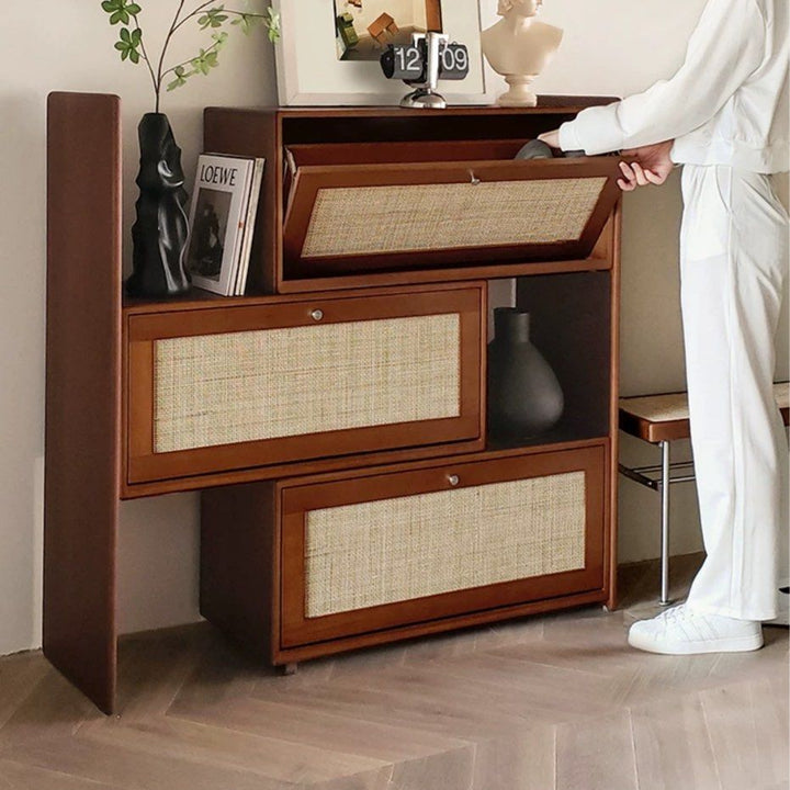 GENEVE Modern Extendable Shoe Cabinet