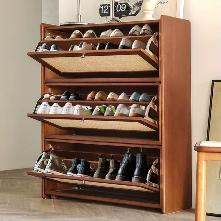 GENEVE Modern Extendable Shoe Cabinet