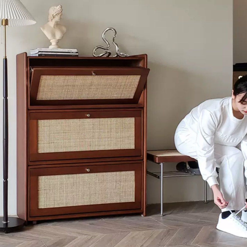 GENEVE Modern Extendable Shoe Cabinet