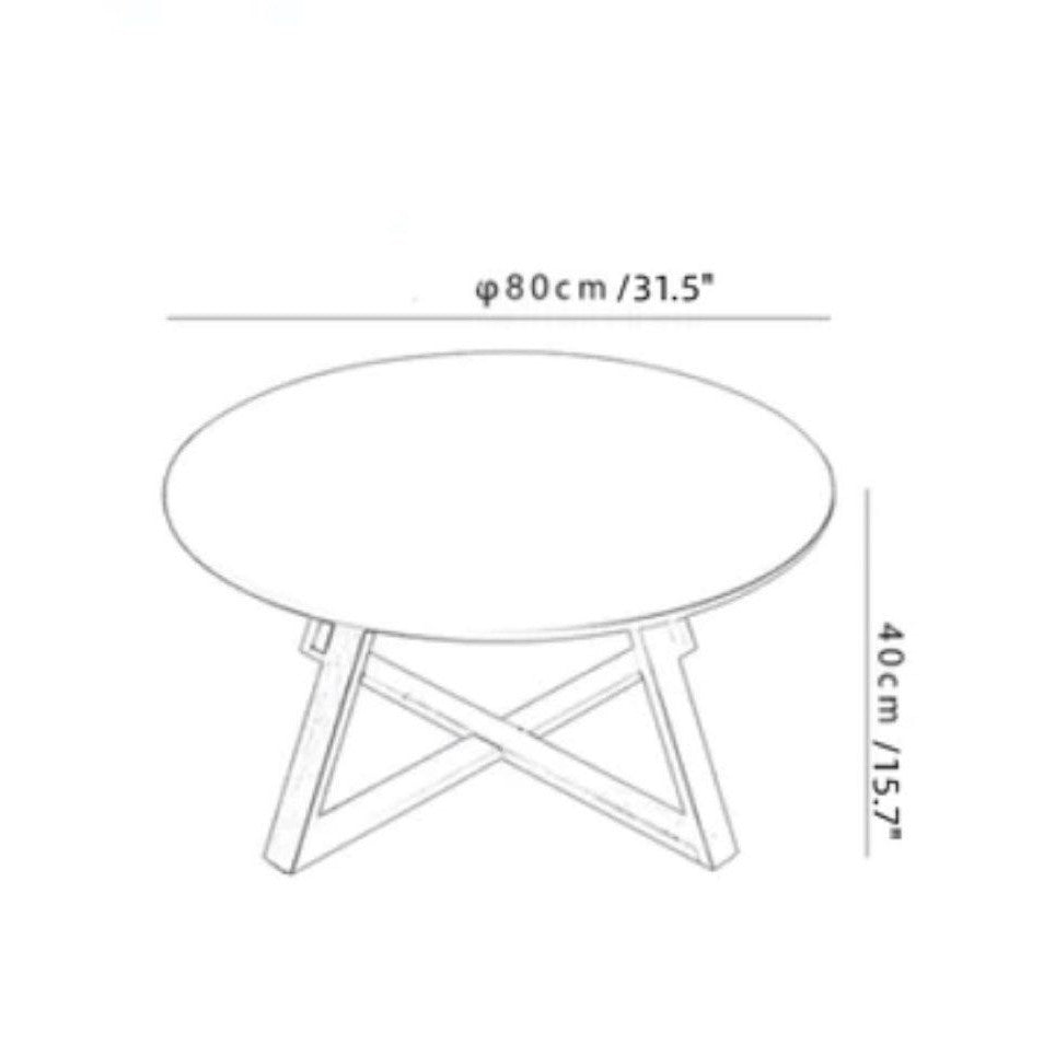 KYLE Circular Coffee Table