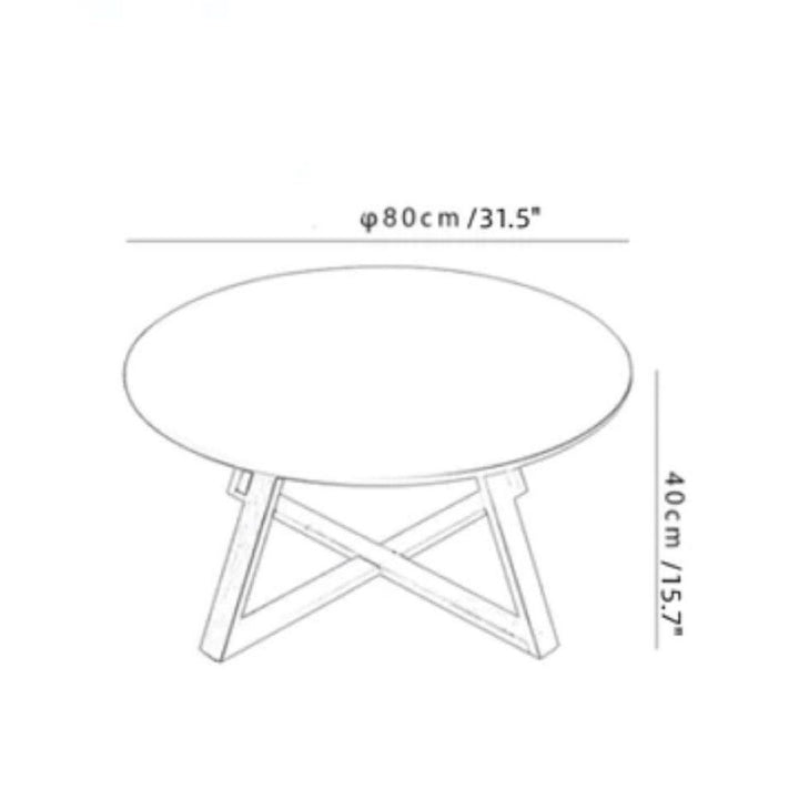 KYLE Circular Coffee Table