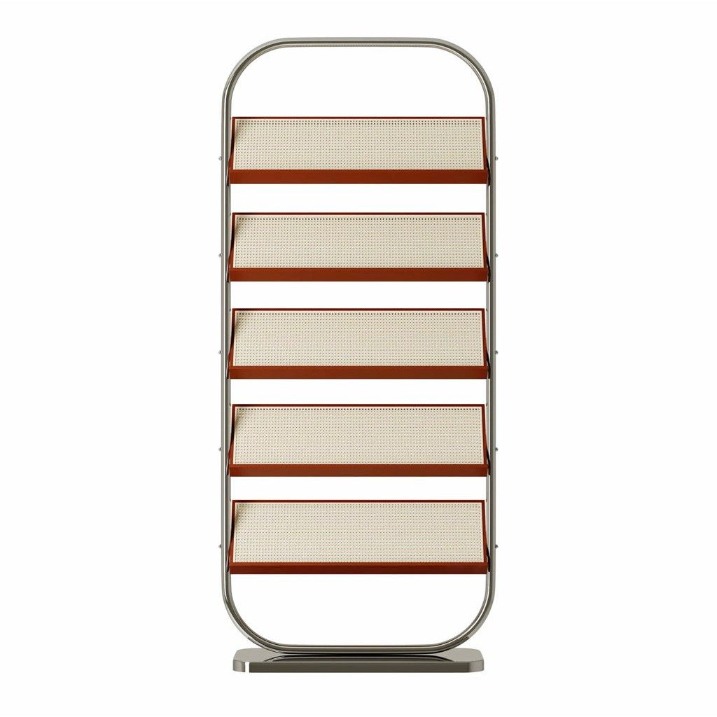 GERFIE Modern Rattan Bookshelf
