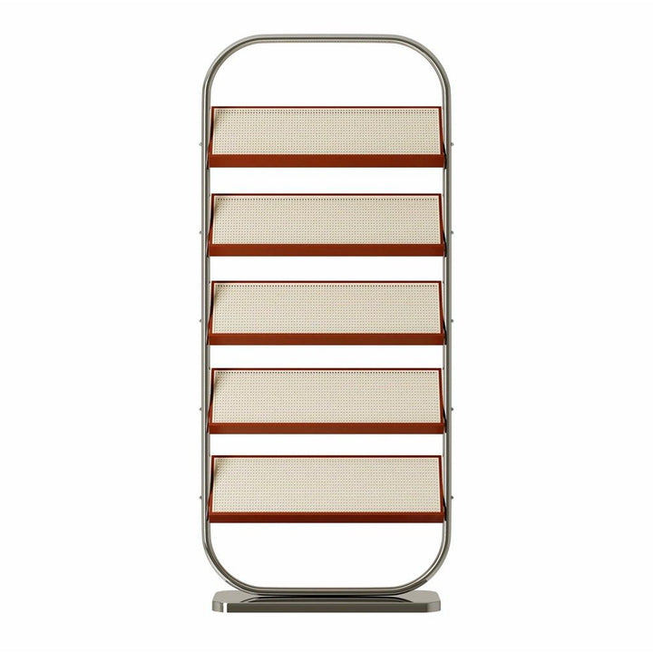 GERFIE Modern Rattan Bookshelf