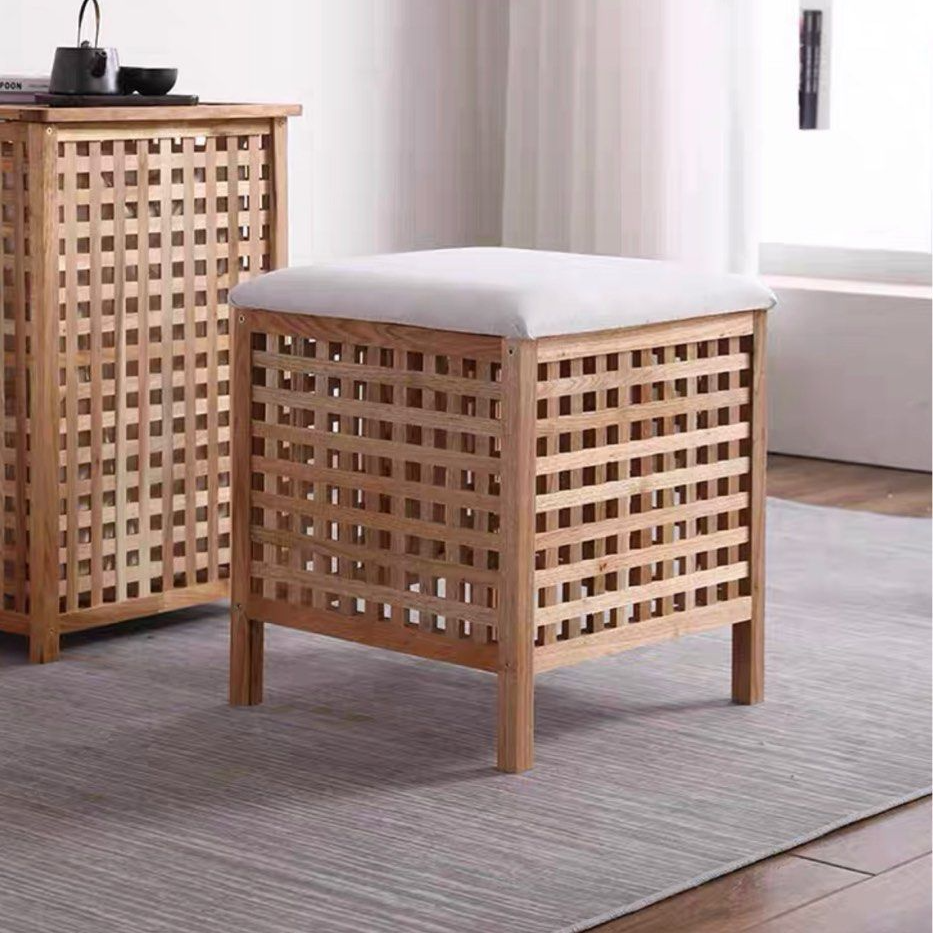 MONO Japandi Solid Wood Stool