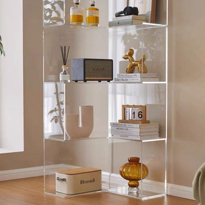 KELTICS Modern Glass Display Shelf