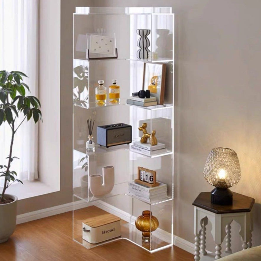 KELTICS Modern Glass Display Shelf