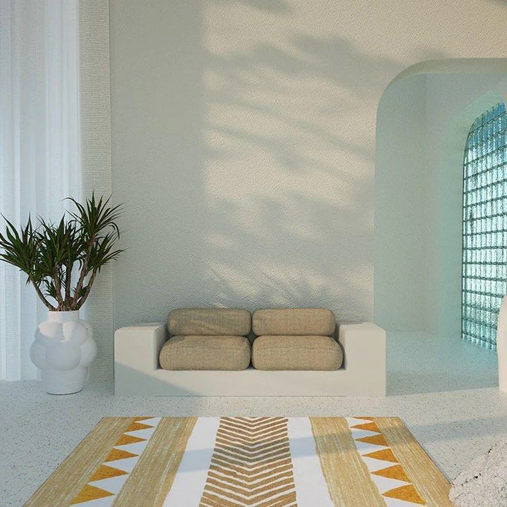 VERCY Yellow Area Rug