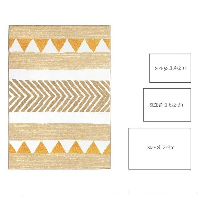 VERCY Yellow Area Rug