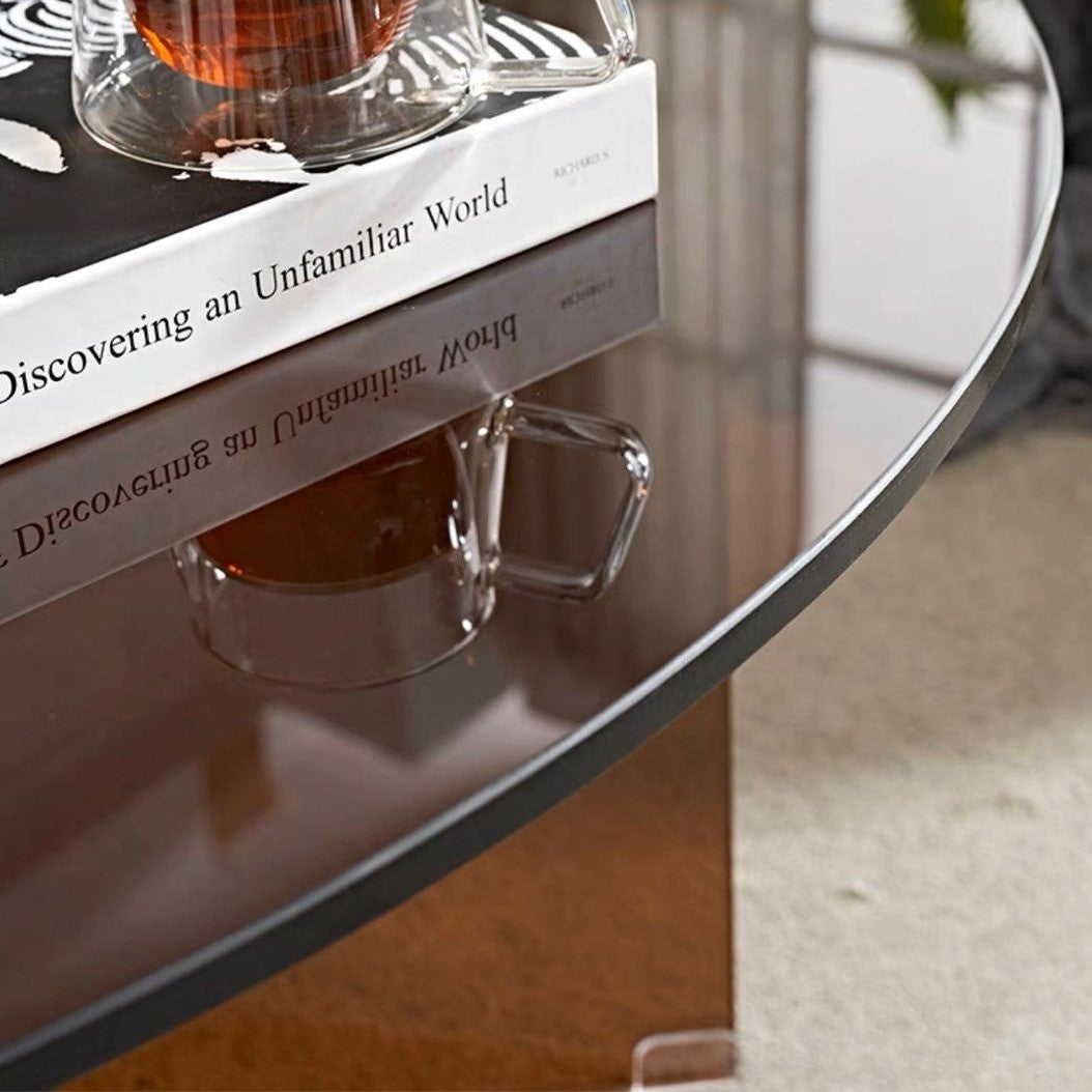 RADIC Glass Coffee Table