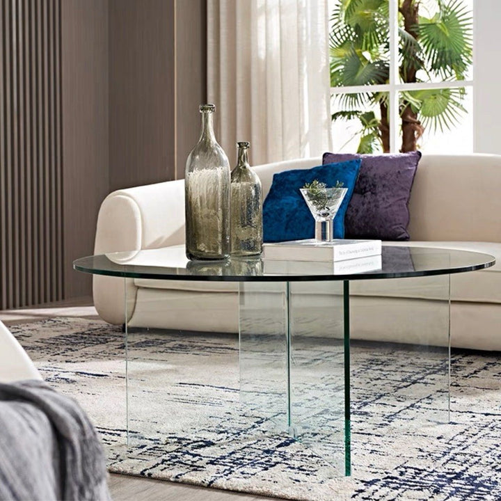 RADIC Glass Coffee Table