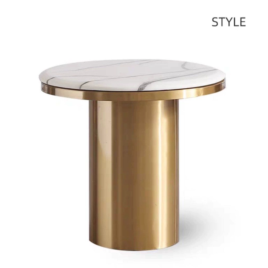 VEON Modern Round Marble Coffee Table