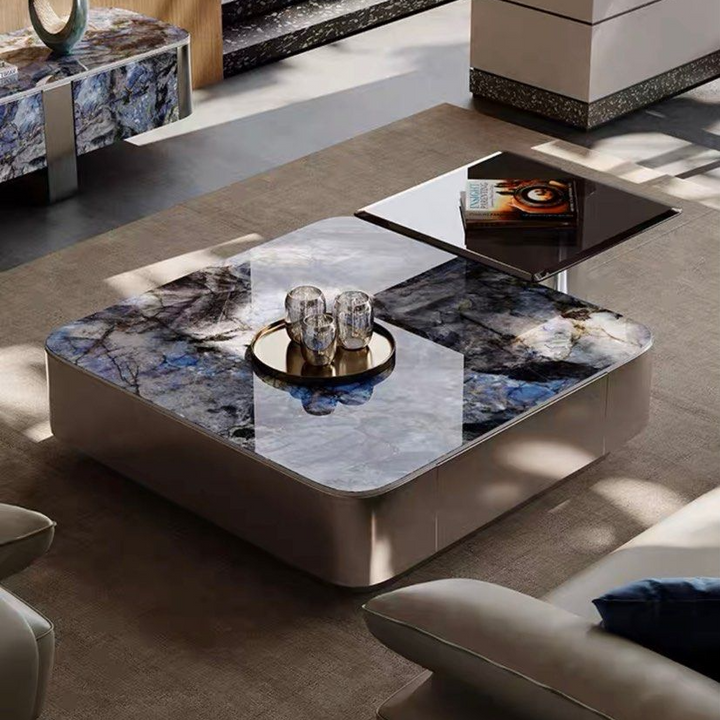 RUSLAN Luxury Marble Coffee Table