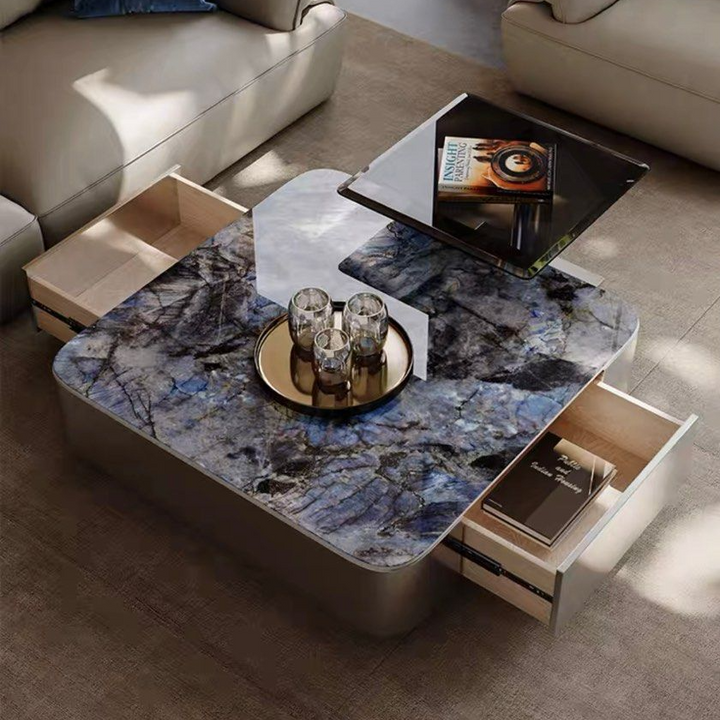 RUSLAN Luxury Marble Coffee Table